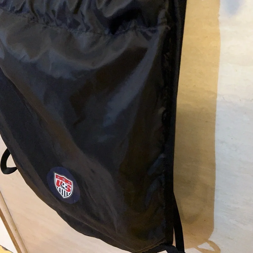 Nike USMNT Heritage Black Backpack with Red Nike Swoosh